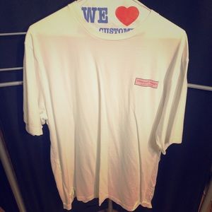 Vineyard Vines Large White Short leave T-Shirt